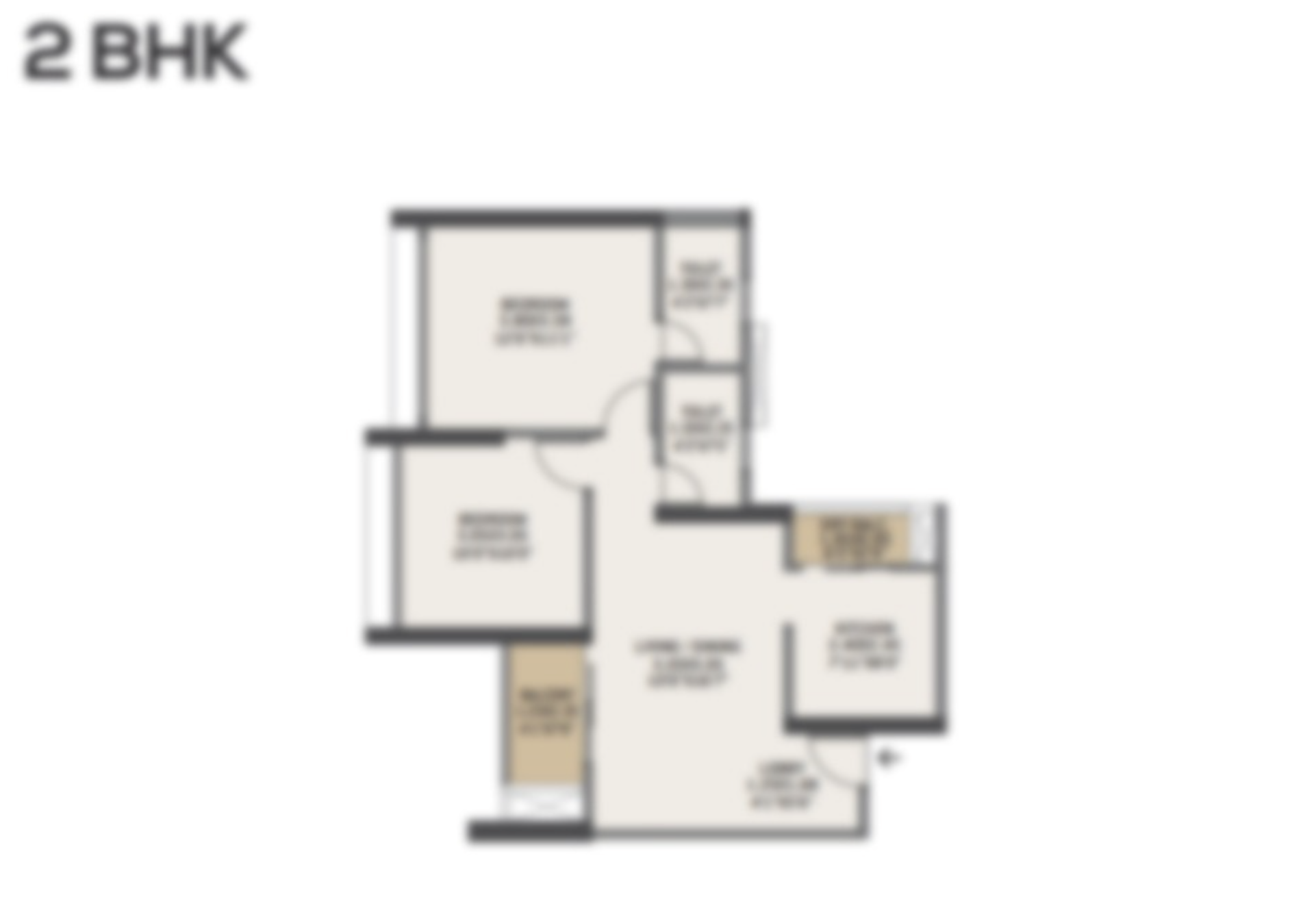 2 BHK Premium