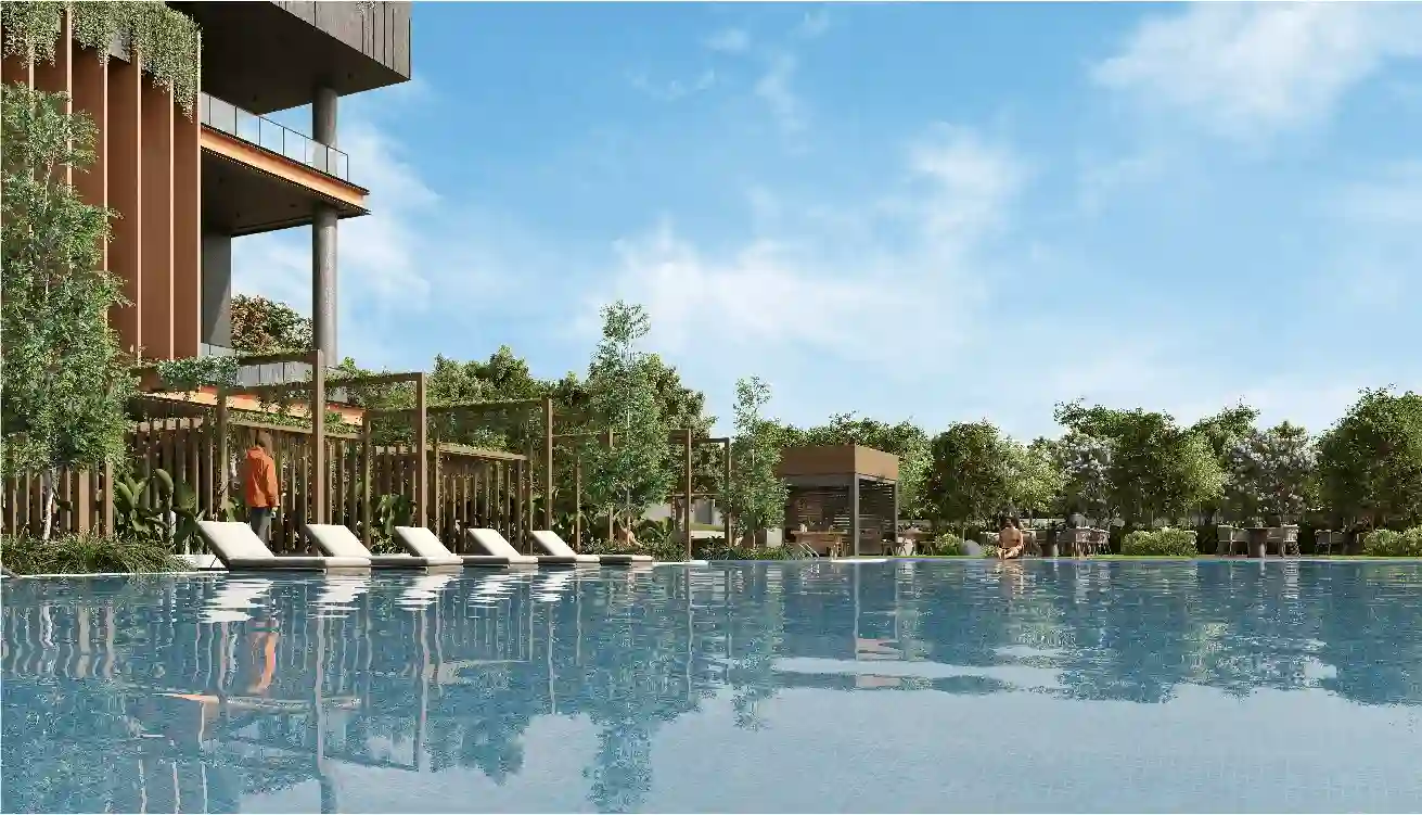 Godrej Park Retreat Phase 2 swimming on Sarjapur Road Bangalore